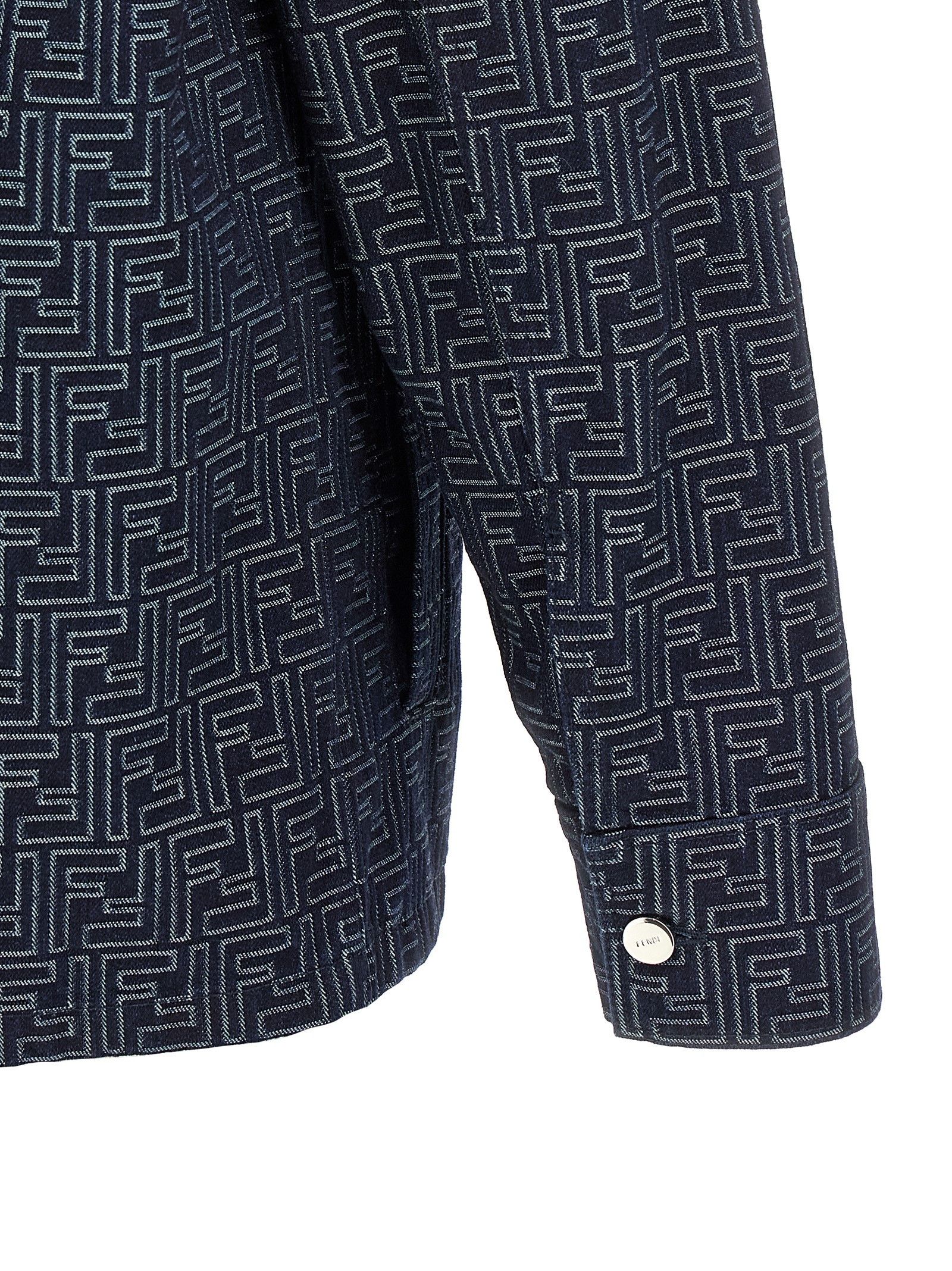Fendi Overshirt Denim Ff Size US M / EU 48-50 / 2 - 4 Thumbnail