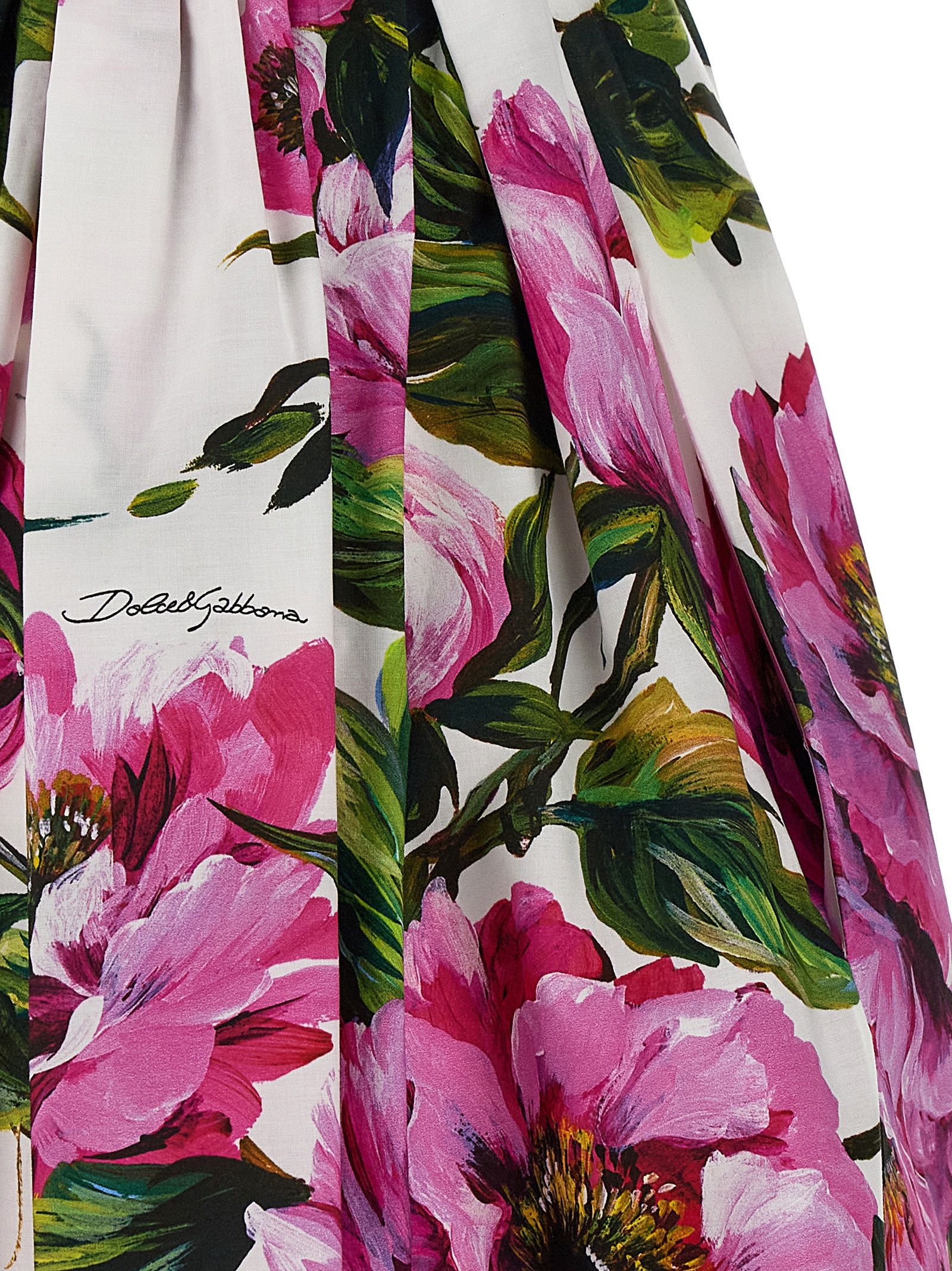 スカート dolce & gabbana BOUQUET' SKIRT Flower bouquet-print skirt in Print for Women