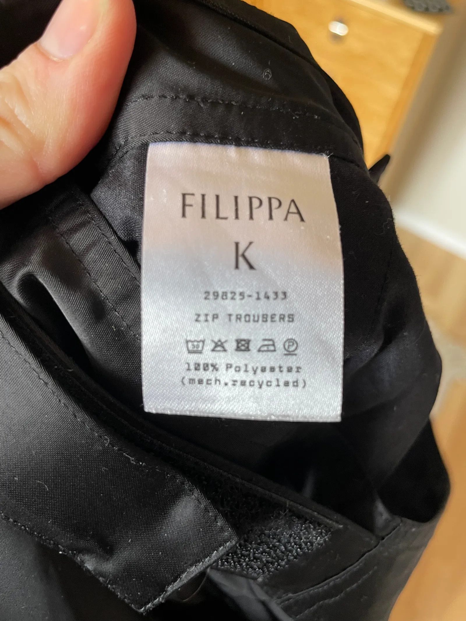 Filippa K Filippa K Zip Trousers Pants Size 26" / US 2 / IT 38 - 3 Thumbnail