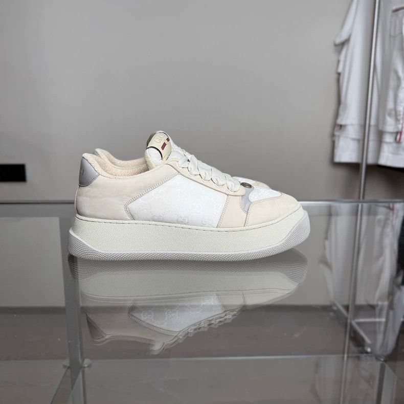 Gucci Gucci Beige Sneakers Size UK9.5 Size US 11.5 / EU 44-45 - 3 Thumbnail
