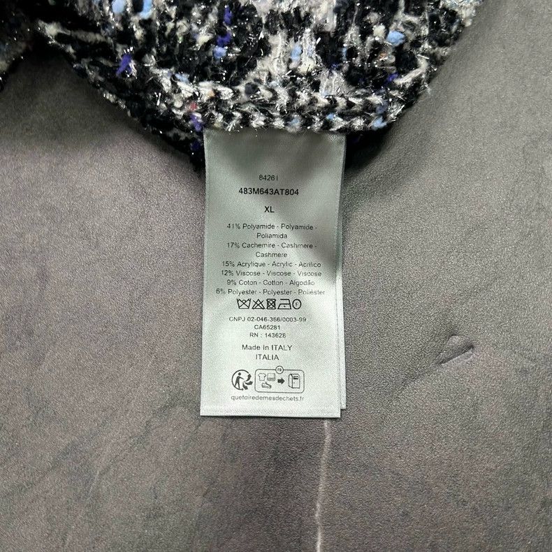 Dior DIOR 24FW Quilted Pattern Sweater XL Size Size US XL / EU 56 / 4 - 4 Thumbnail