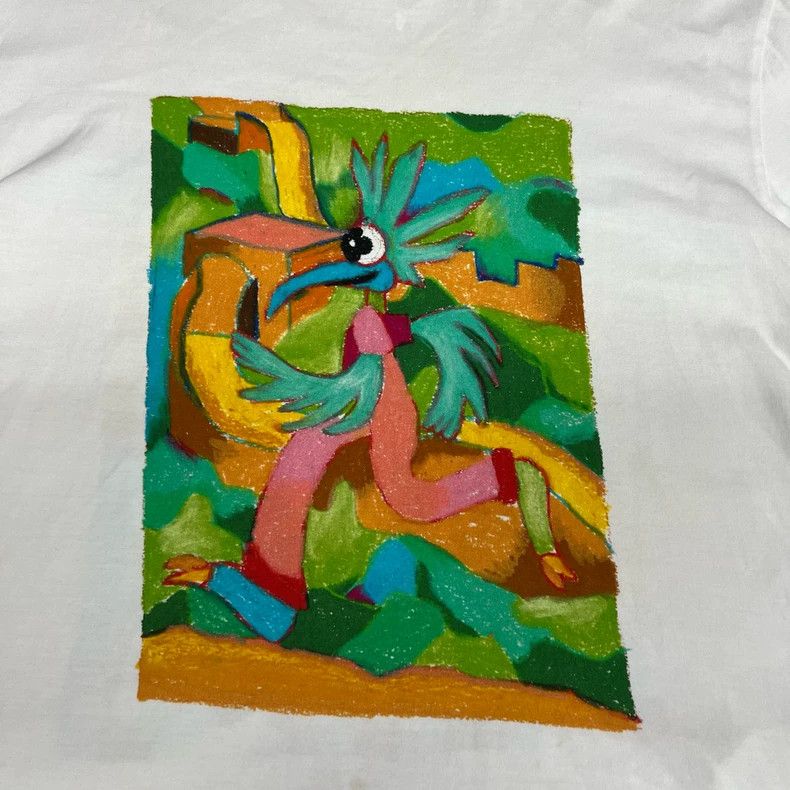 Louis Vuitton Louis Vuitton Cartoon Dragon Short Sleeve Shirt Size US M / EU 48-50 / 2 - 2 Thumbnail