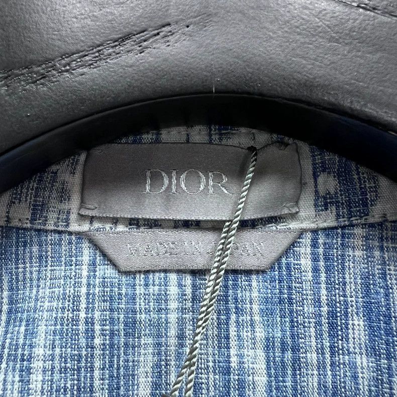 Dior Oblique Print Long Sleeve Shirt