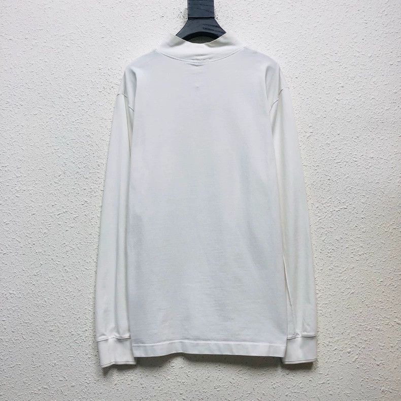 Dior Dior Embroidered Logo Long Sleeve Sweatshirt Size US M / EU 48-50 / 2 - 2 Thumbnail
