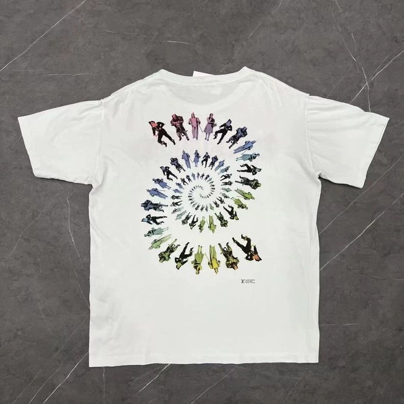 Louis Vuitton Louis Vuitton Green Field Short Sleeve T-Shirt Size US XL / EU 56 / 4 - 2 Thumbnail