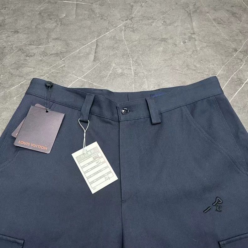 Louis Vuitton Louis Vuitton Blue Cargo Pants 23fw Size US 38 / EU 54 - 4 Thumbnail