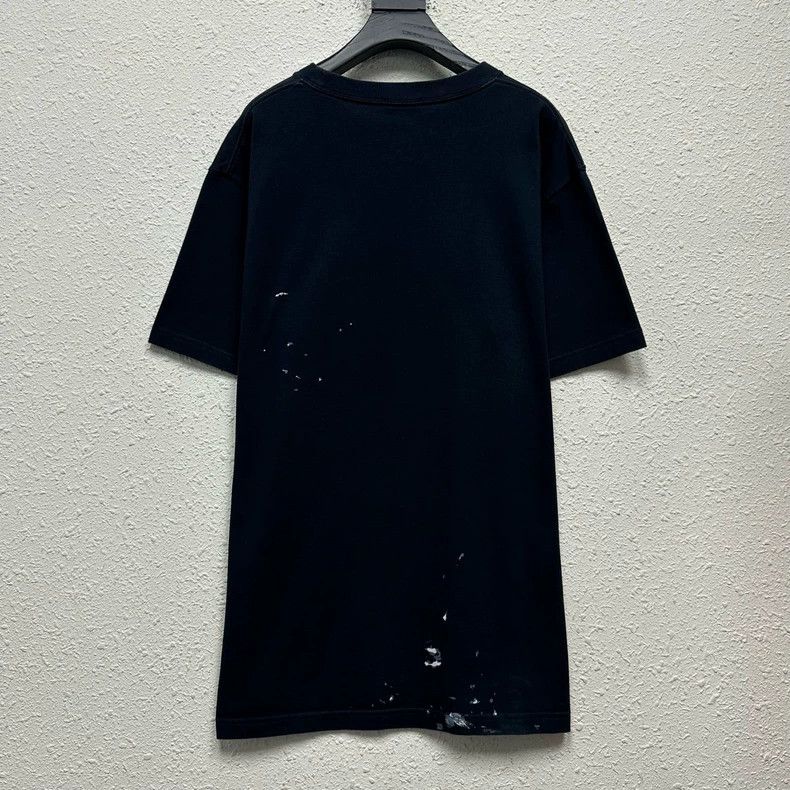 Dior DIOR Short Sleeve Splash Ink T-Shirt Size US L / EU 52-54 / 3 - 2 Thumbnail
