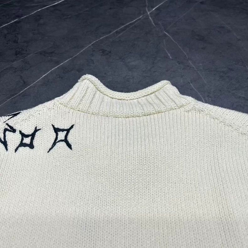 Dior Dior Embroidered Starry Knit Sweater XXL Size US XXL / EU 58 / 5 - 6 Thumbnail