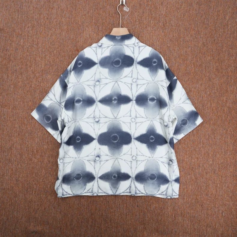 Louis Vuitton Louis Vuitton Tie-Dye Silk Short Sleeve Shirt Size US XS / EU 42 / 0 - 2 Thumbnail