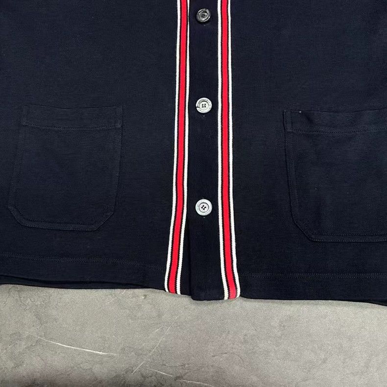 Gucci GUCCI Striped Short Sleeve Polo Shirt Size US M / EU 48-50 / 2 - 4 Thumbnail