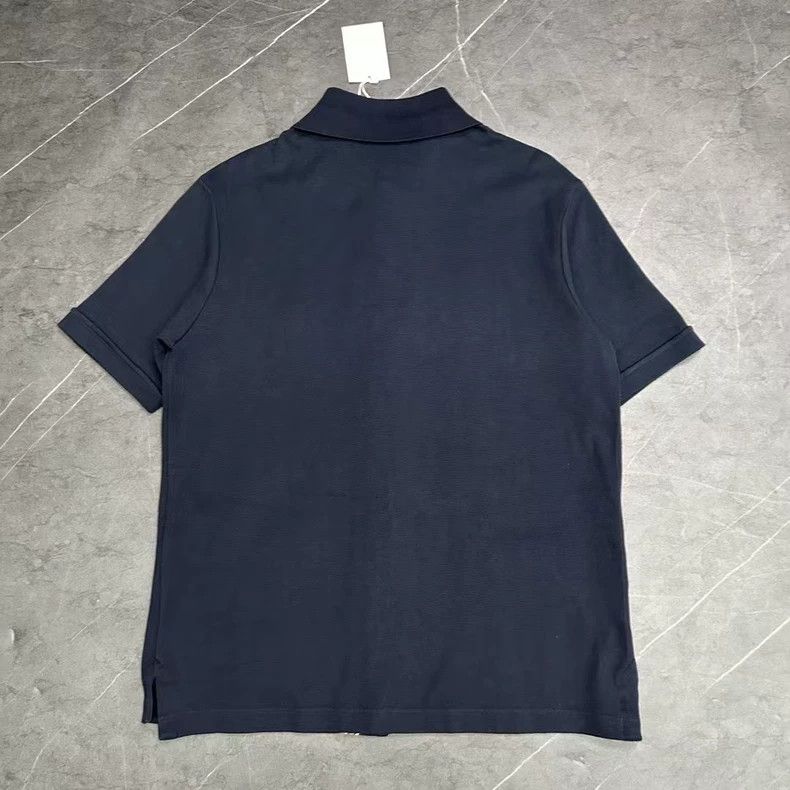 Gucci GUCCI Striped Short Sleeve Polo Shirt Size US M / EU 48-50 / 2 - 2 Thumbnail