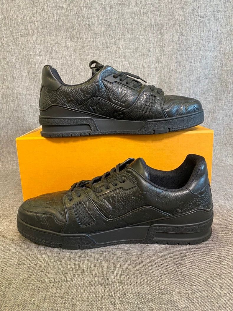 Louis Vuitton LOUIS VUITTON Trainer Low Top Sneakers-yf Size US 10.5 / EU 43-44 - 3 Thumbnail
