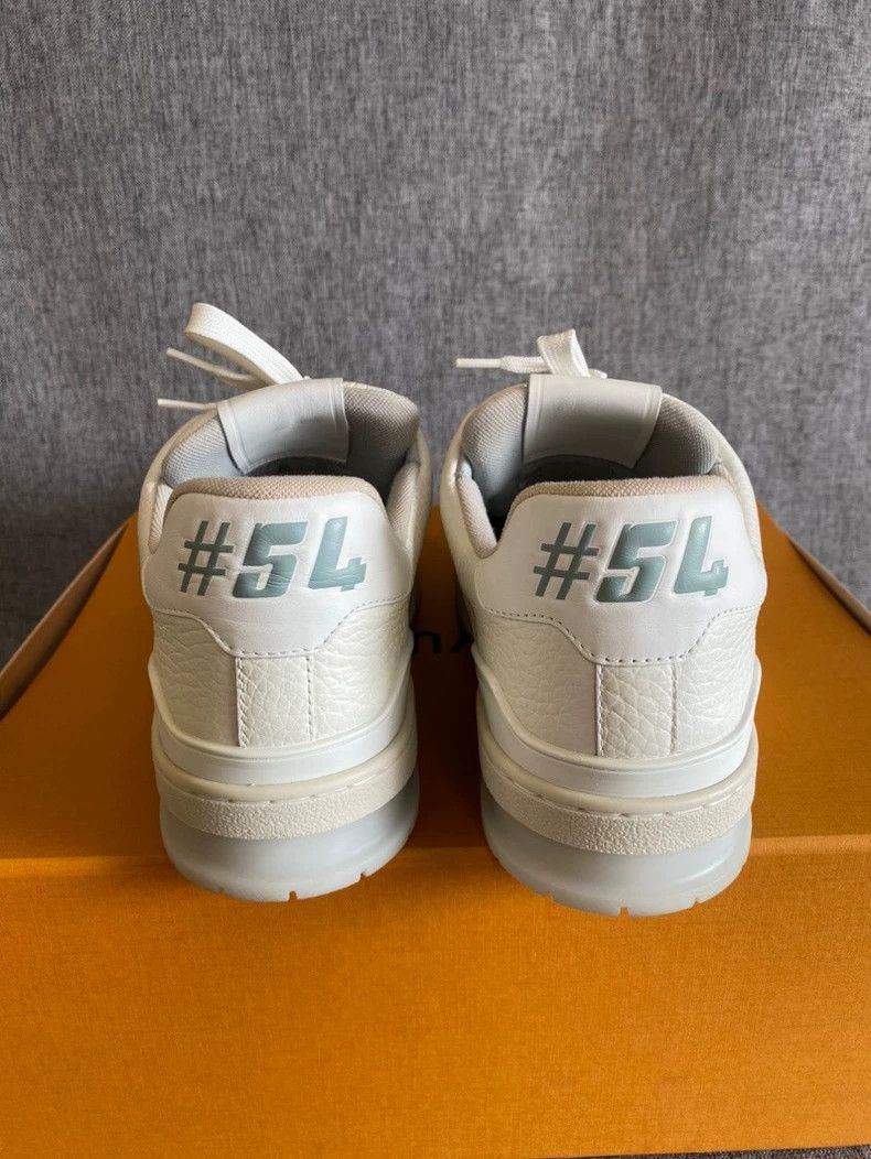 Louis Vuitton LOUIS VUITTON Trainer White Sports Sneakers-yf Size US 7 / EU 40 - 5 Thumbnail