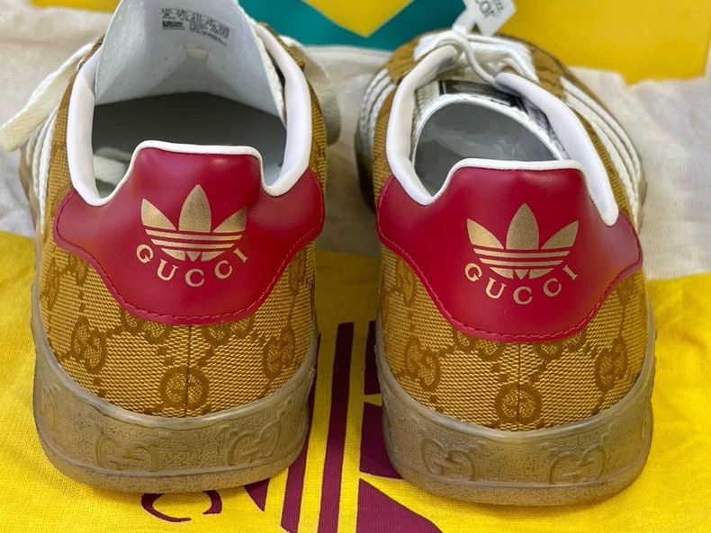 Gucci adidas x Gucci Gazelle Casual Sneakers-yf Size US 9.5 / EU 42-43 - 5 Thumbnail