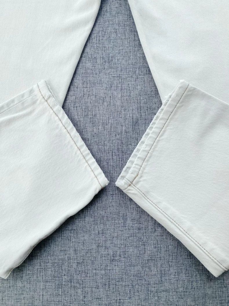 Saint Laurent Paris SAINT LAURENT Gray White Pocket Trousers-yf Size US 33 - 4 Thumbnail