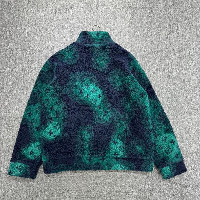 Louis Vuitton Louis Vuitton Tie-Dye Teddy Jacket-yf Size US L / EU 52-54 / 3 - 2 Thumbnail