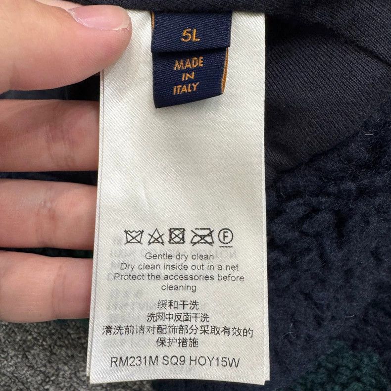 Louis Vuitton Louis Vuitton Tie-Dye Teddy Jacket-yf Size US L / EU 52-54 / 3 - 4 Thumbnail