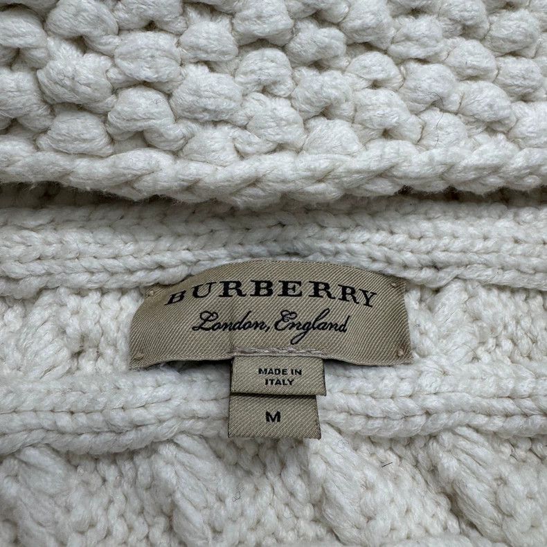 Burberry Burberry Knit Jacket with Hood and Buttons-yf Size US M / EU 48-50 / 2 - 3 Thumbnail