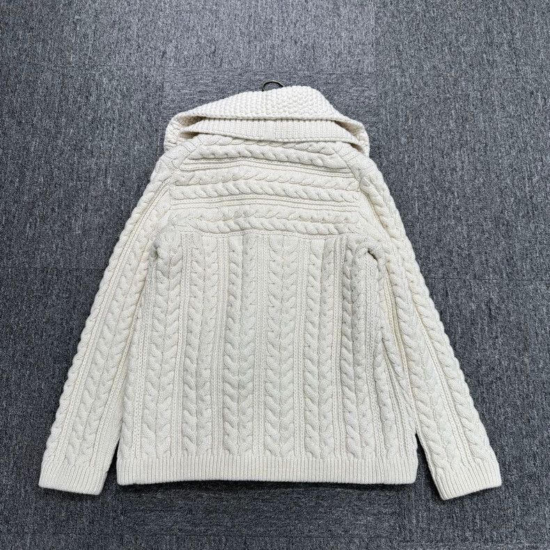 Burberry Burberry Knit Jacket with Hood and Buttons-yf Size US M / EU 48-50 / 2 - 2 Thumbnail