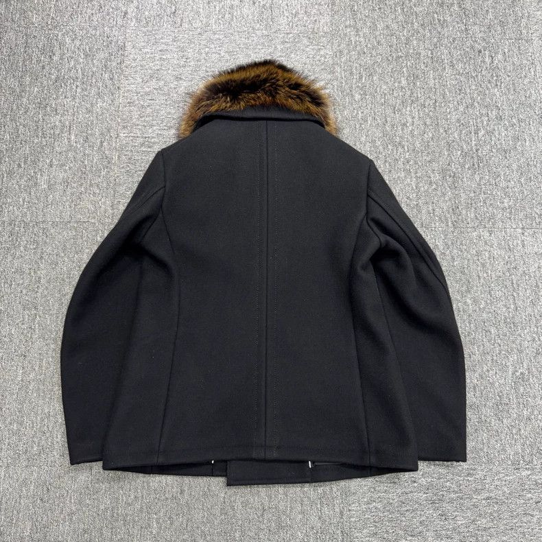 Jil Sander Jil Sander Wool Jacket with Fur Collar-yf Size US L / EU 52-54 / 3 - 2 Thumbnail