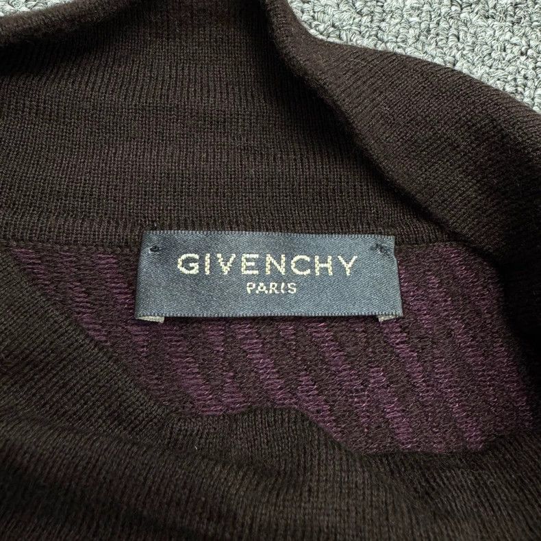 Givenchy Givenchy Brown Color Block Knit Top-yf Size US L / EU 52-54 / 3 - 3 Thumbnail