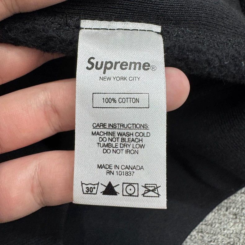 Bape Supreme Slogo Embroidered Hooded Sweatshirt-yf Size US L / EU 52-54 / 3 - 4 Thumbnail