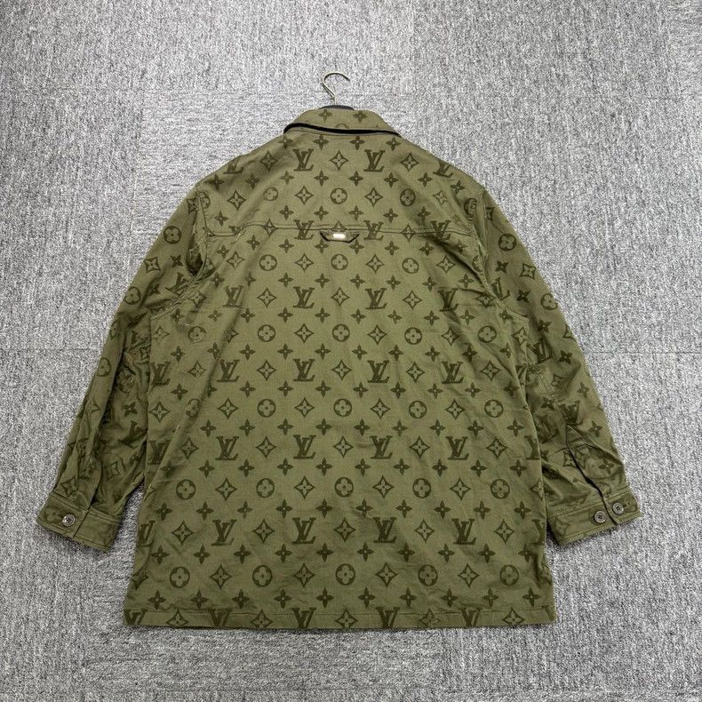 Louis Vuitton Louis Vuitton Floral Print Long Sleeve Shirt-yf Size US XXL / EU 58 / 5 - 2 Thumbnail