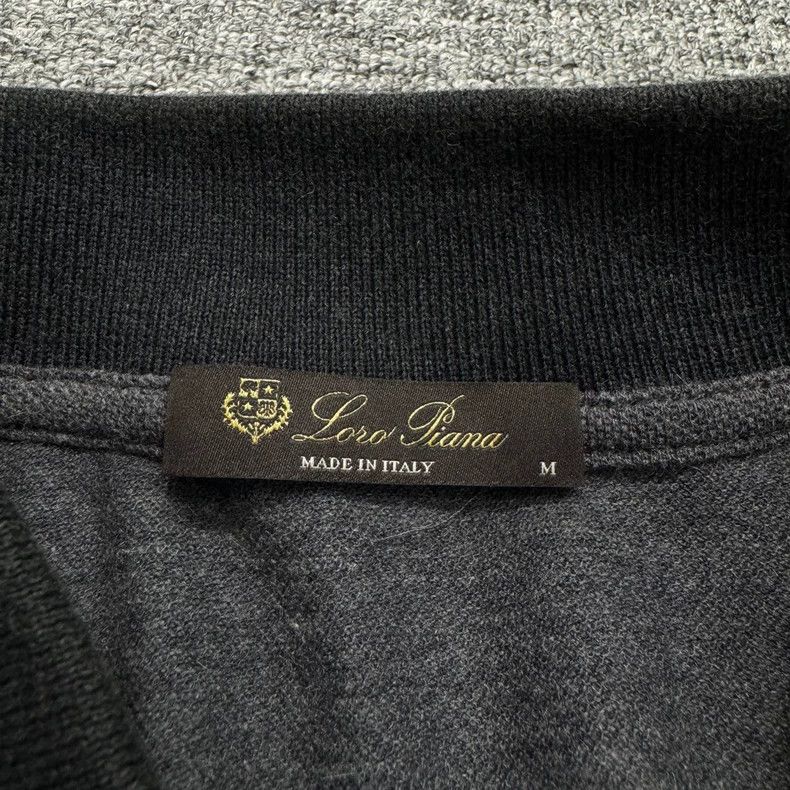 Loro Piana Long Sleeve Polo Shirt Loro Piana-yf Size US M / EU 48-50 / 2 - 3 Thumbnail