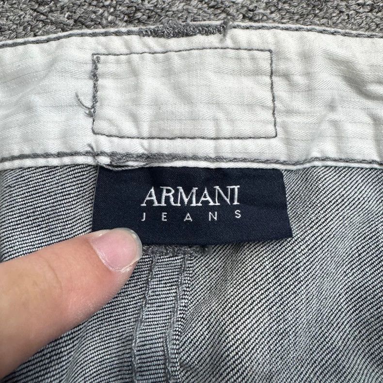 Emporio Armani Armani Patch Denim Pants-yf Size US 40 / EU 56 - 3 Thumbnail