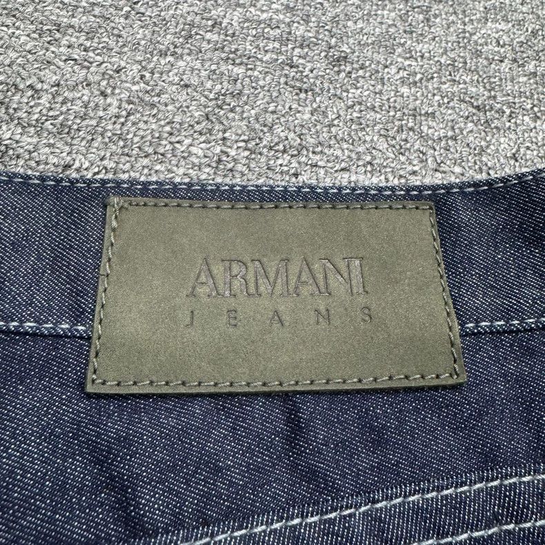 Emporio Armani Armani Patch Denim Pants-yf Size US 40 / EU 56 - 5 Thumbnail