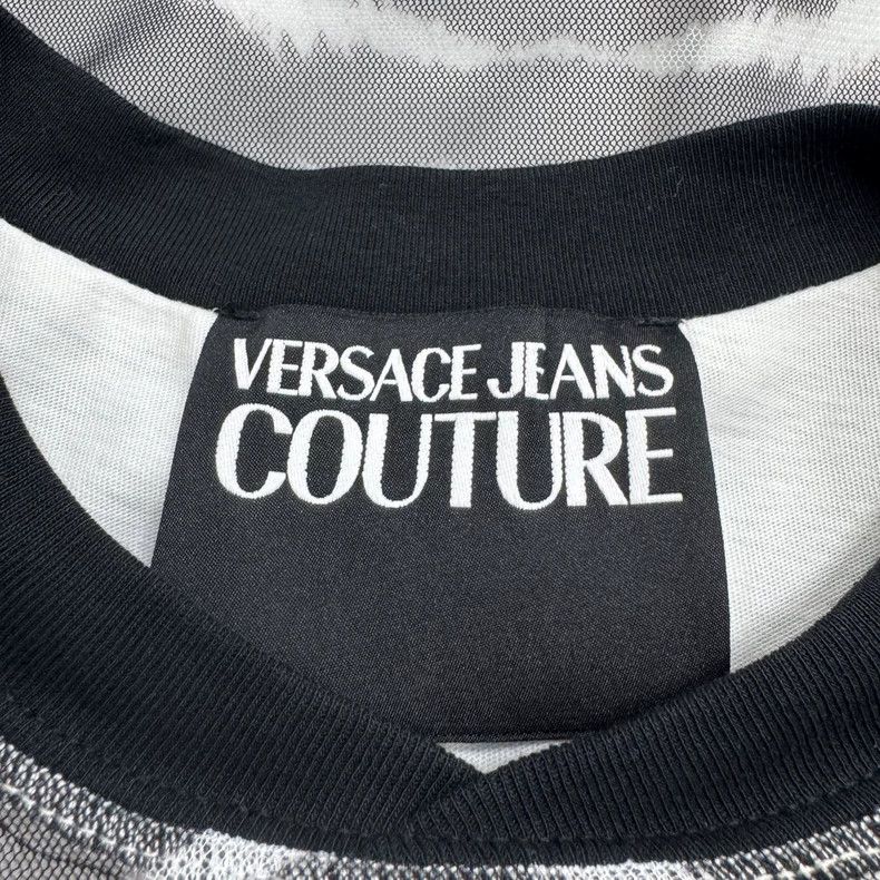 Versace Versace Tiger Print Short Sleeve Shirt-yf Size US M / EU 48-50 / 2 - 3 Thumbnail