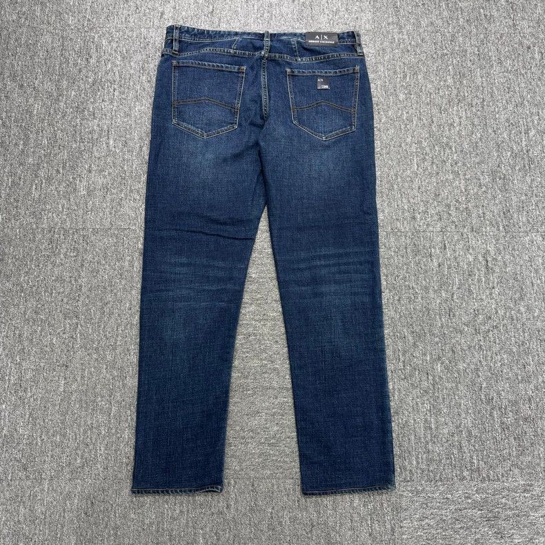 Emporio Armani Armani Exchange Washed Denim Jeans Size 36-yf Size US 36 / EU 52 - 2 Thumbnail