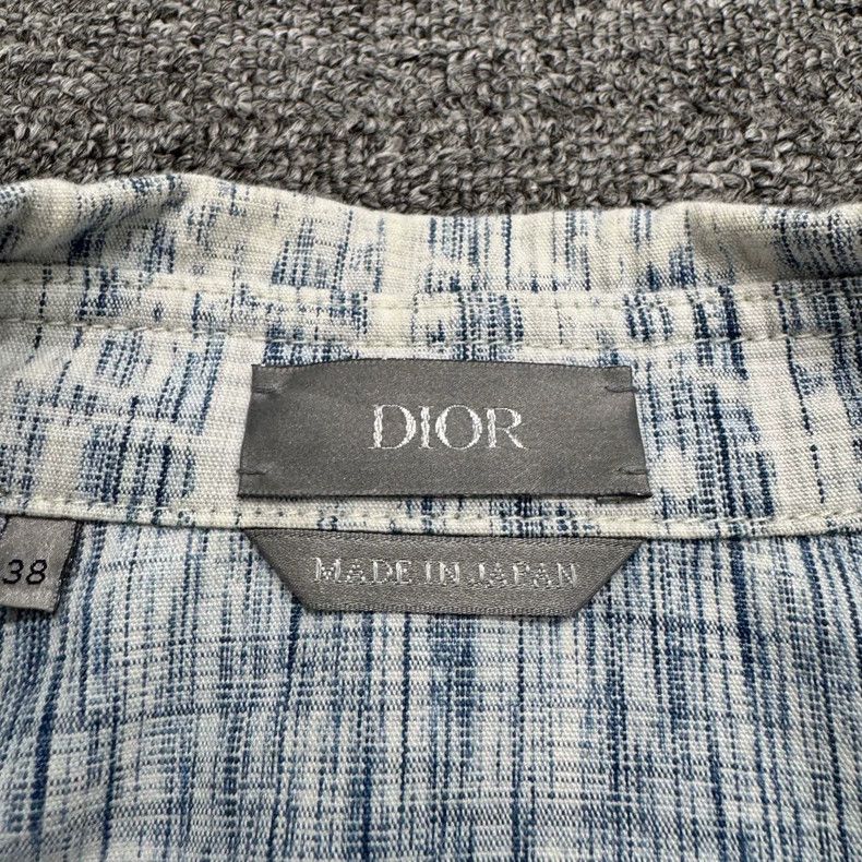 Dior Dior Logo Print Long Sleeve Shirt-yf Size US M / EU 48-50 / 2 - 3 Thumbnail