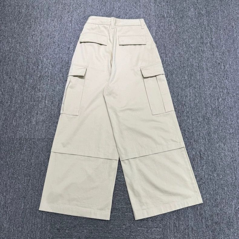 AMI Beige Cargo Pants Size S-yf Size US 27 - 2 Thumbnail
