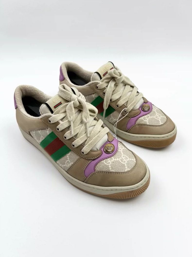Gucci Gucci Classic Purple Tail Sneakers-yf Size US 7.5 / EU 40-41 - 2 Thumbnail