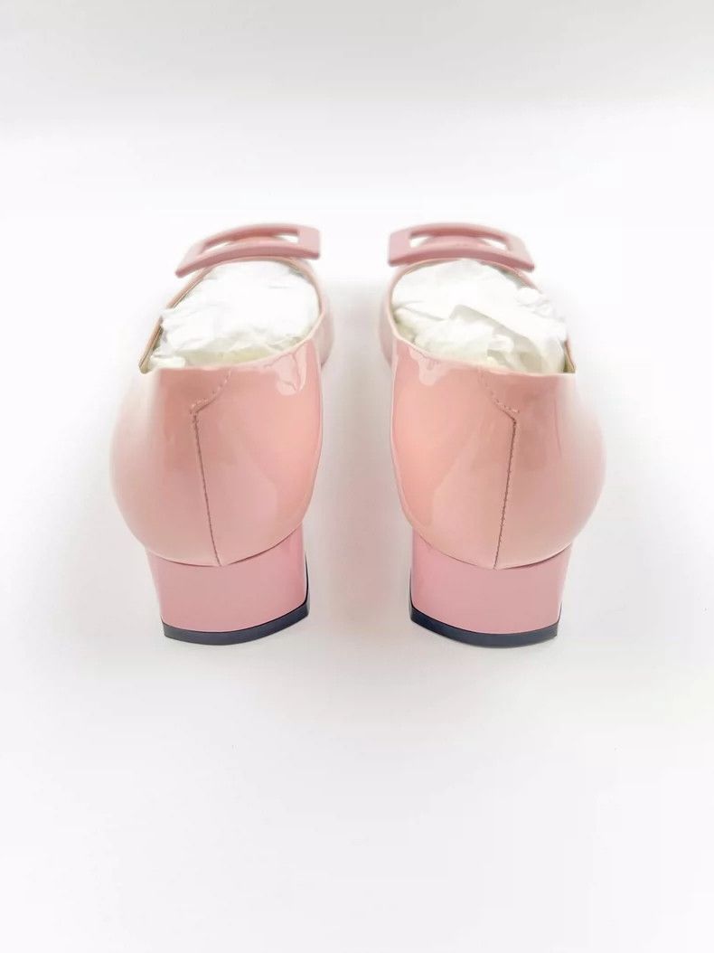 Roger Vivier Roger Vivier Pink Flat Shoes Size 35.5-yf Size US 5.5 / EU 38 - 4 Thumbnail