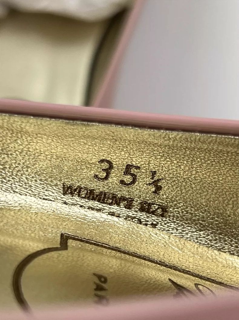 Roger Vivier Roger Vivier Pink Flat Shoes Size 35.5-yf Size US 5.5 / EU 38 - 6 Thumbnail