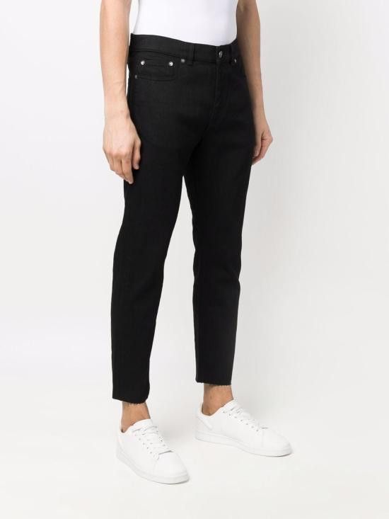 Golden Goose GOLDEN GOOSE Men Straight Pants GMP00290P000622 90100 BLACK Size US 36 / EU 52 - 3 Thumbnail