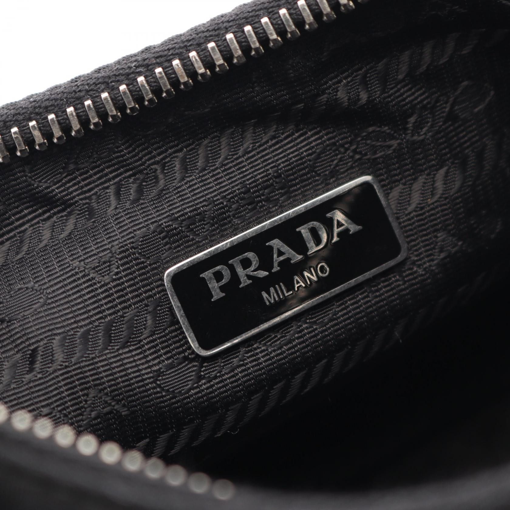 Prada Prada Prada Re-Edition 2005 Nylon Saffiano Leather Shoulder Bag Leather Shoulder Bag 1BH204 Size ONE SIZE - 4 Thumbnail