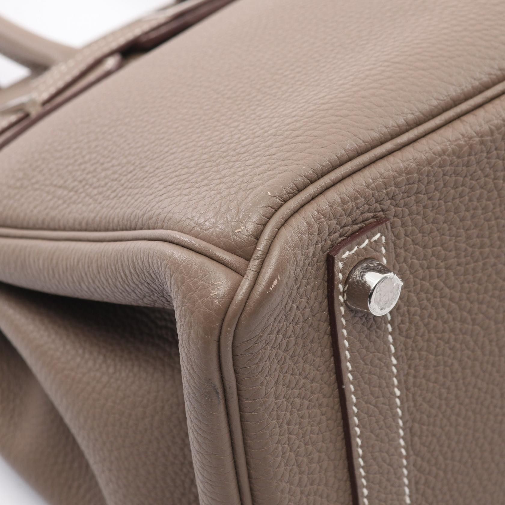 Hermes Hermes Hermes Birkin 30 Togo Handbag Leather Handbag Stamp A (2017) Size ONE SIZE - 7 Thumbnail