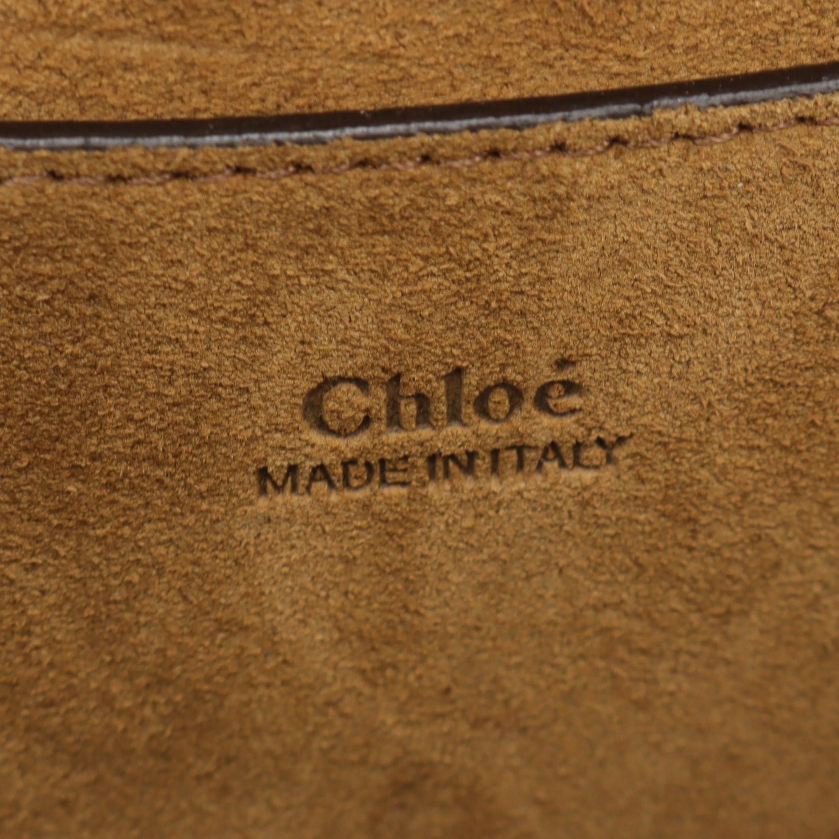 Chloe Chloe Chloe Chloé Ride Calfskin Shoulder Bag Leather Shoulder Bag CHC25SS581O3220V Size ONE SIZE - 4 Thumbnail