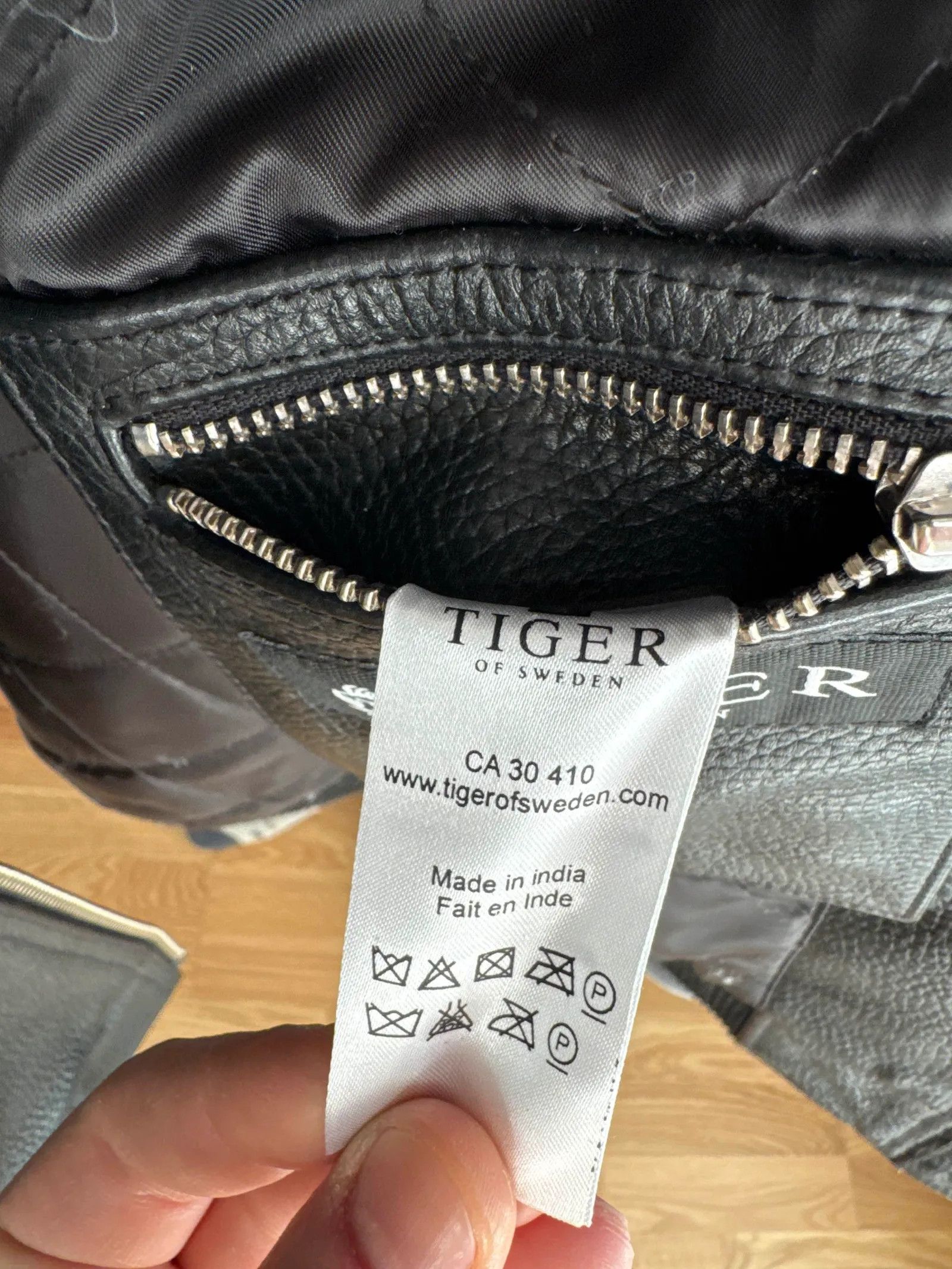 Tiger of Sweden Tiger of Sweden Leather Jacket Size US M / EU 48-50 / 2 - 4 Thumbnail
