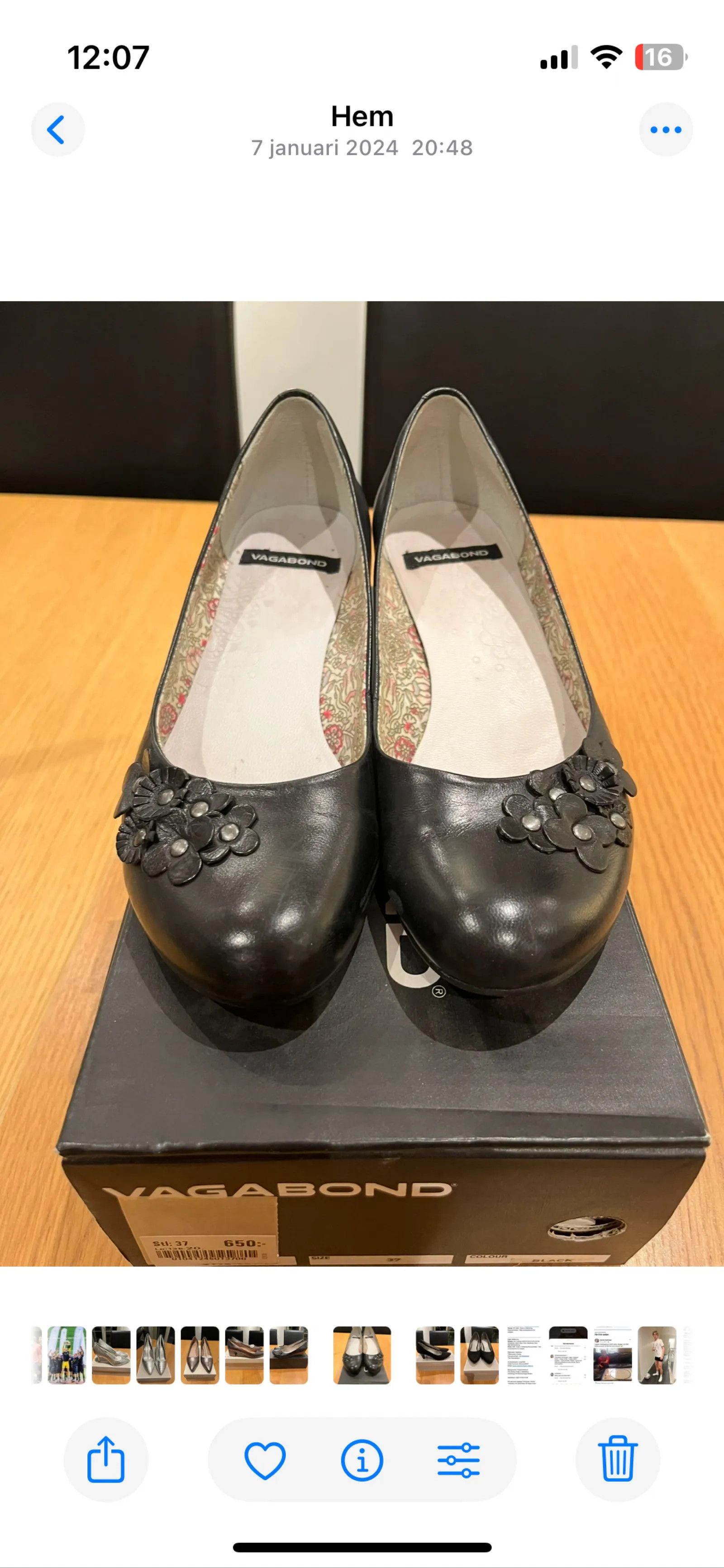 Vagabond Vagabond Vagabond Ballet Flats Size US 7 / IT 37 - 2 Thumbnail