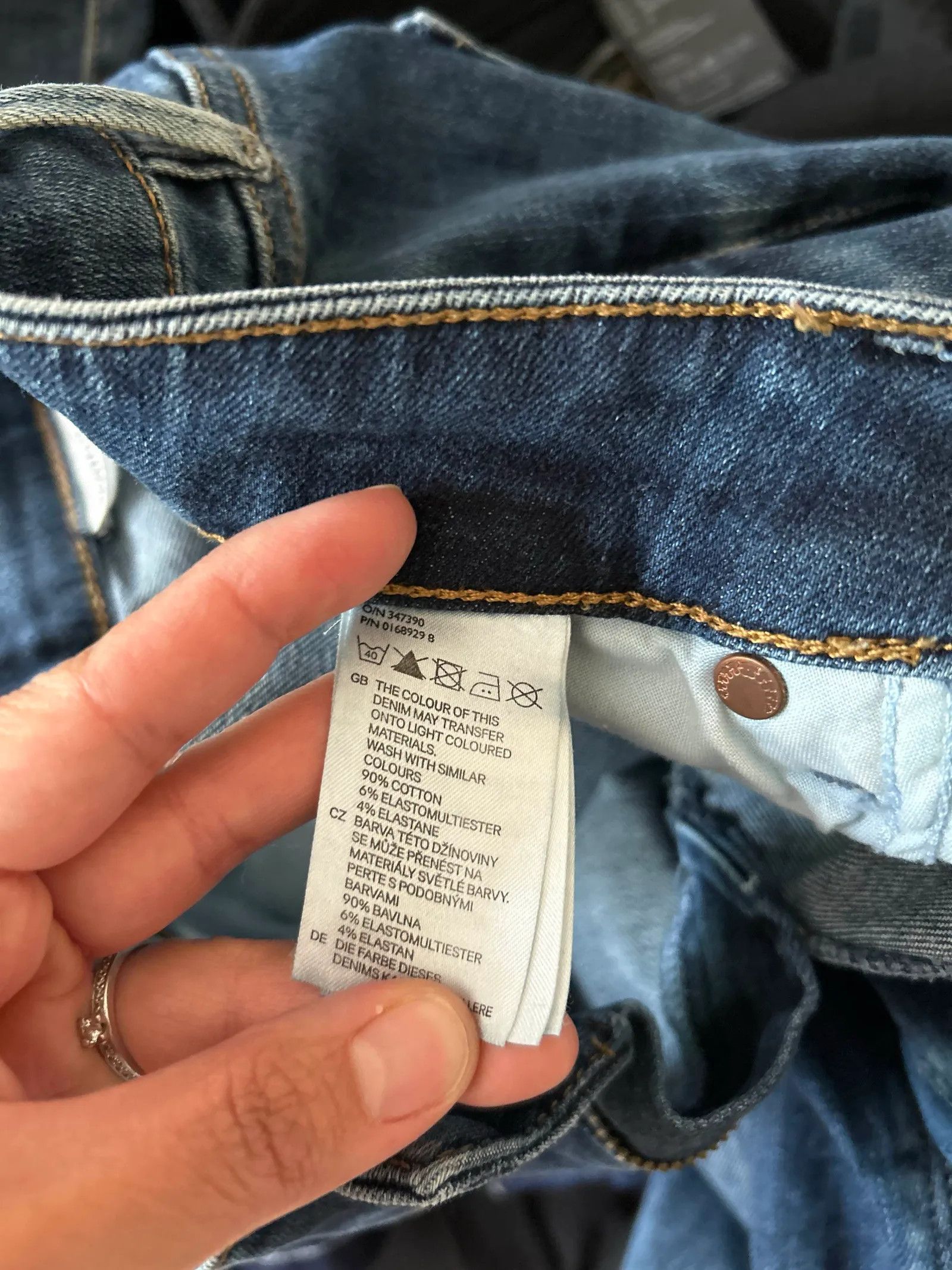 Hunter Denim Hunter Jeans Size 38" / US 16 / IT 52 - 3 Thumbnail