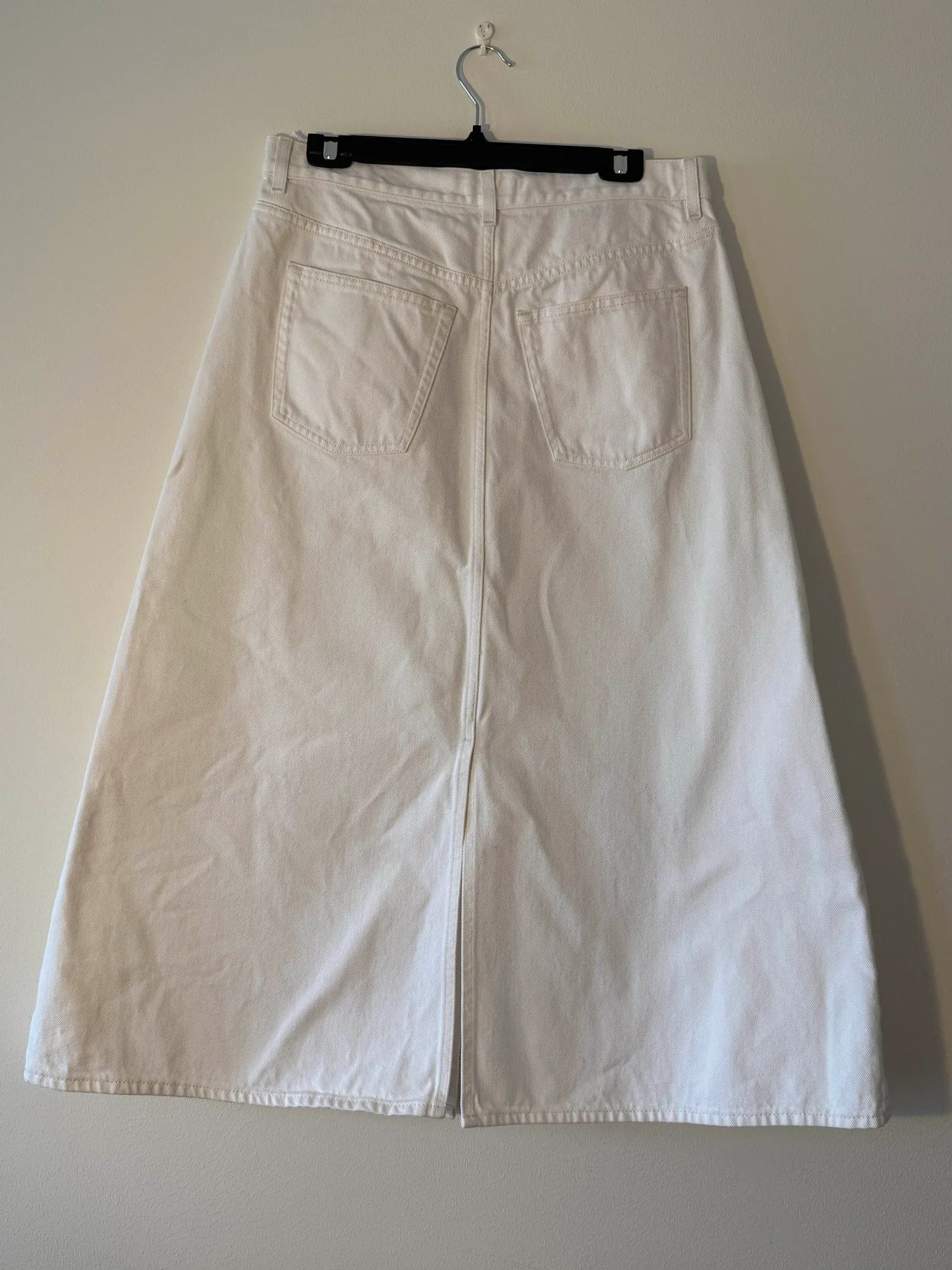 Cos Cos A-Line Denim Skirt Skirt Size 32" / US 10 / IT 46 - 5 Thumbnail