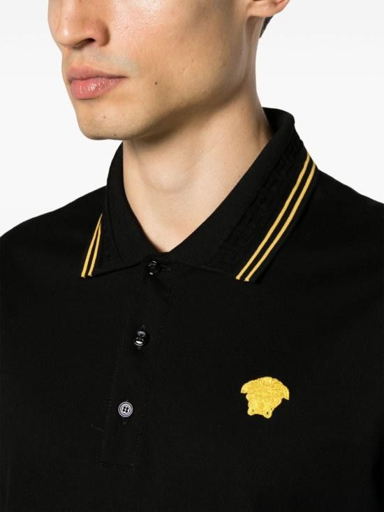Versace VERSACE Men T-Shirts 1013910 1A098601B000 Black Size US M / EU 48-50 / 2 - 2 Thumbnail