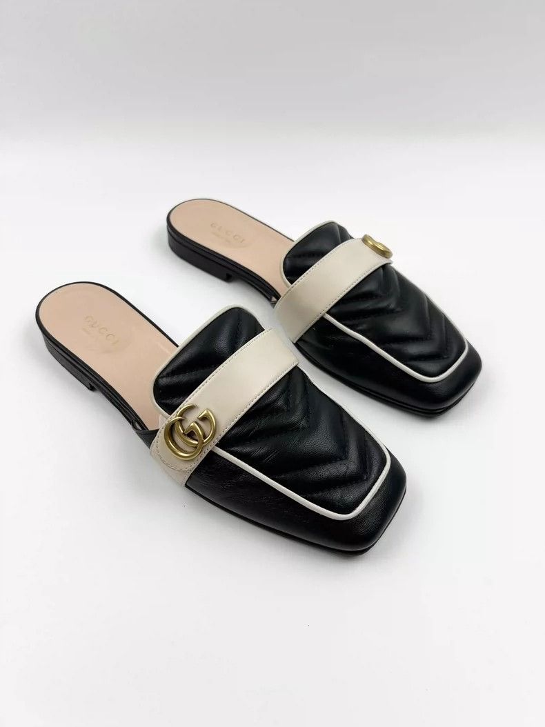 Gucci Gucci Classic Half Slippers Size 37.5-yf Size US 7.5 / EU 40-41 - 2 Thumbnail