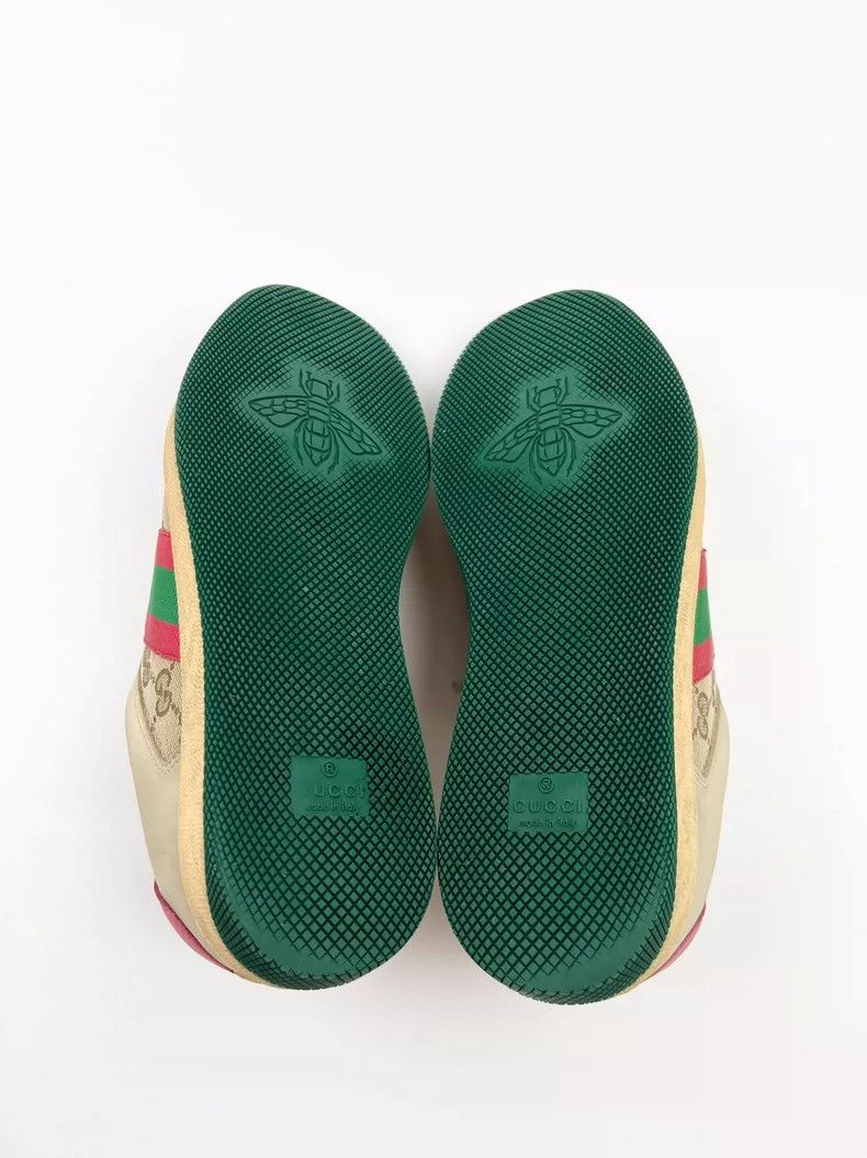 Gucci Gucci Classic Pink Dirty Sneakers Size 37-yf Size US 5.5 / EU 38 - 6 Thumbnail