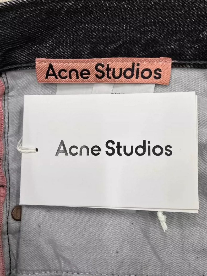 Acne Studios Acne Studios Black Loose Fit Denim Pants-yf Size US 32 / EU 48 - 5 Thumbnail