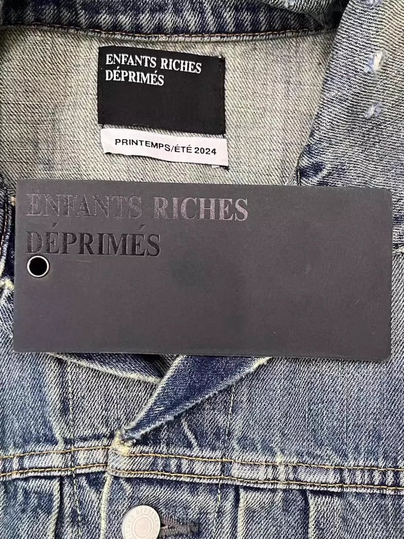 Enfants Riches Deprimes Enfants Riches Deprimes Blue Denim Jacket-yf Size US M / EU 48-50 / 2 - 4 Thumbnail